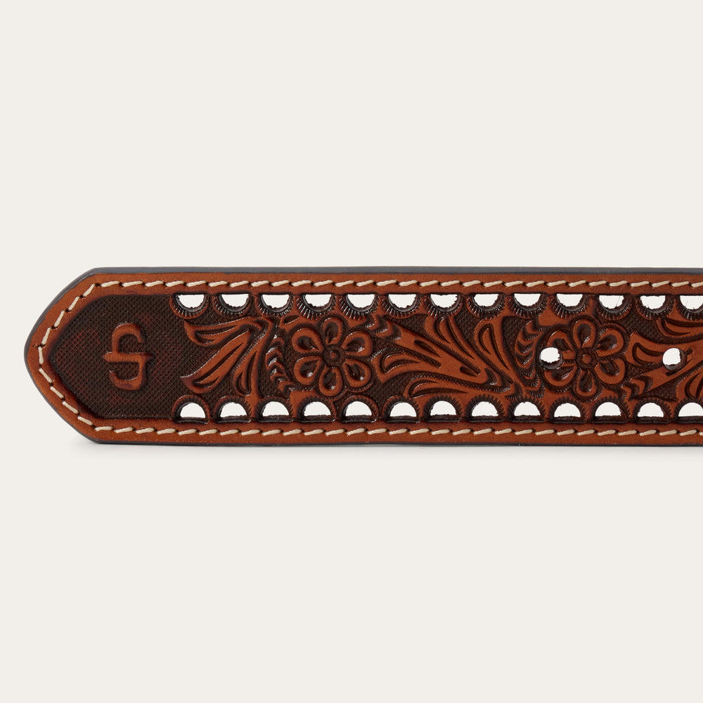 Women's Tooled Belt Natural | Stetson