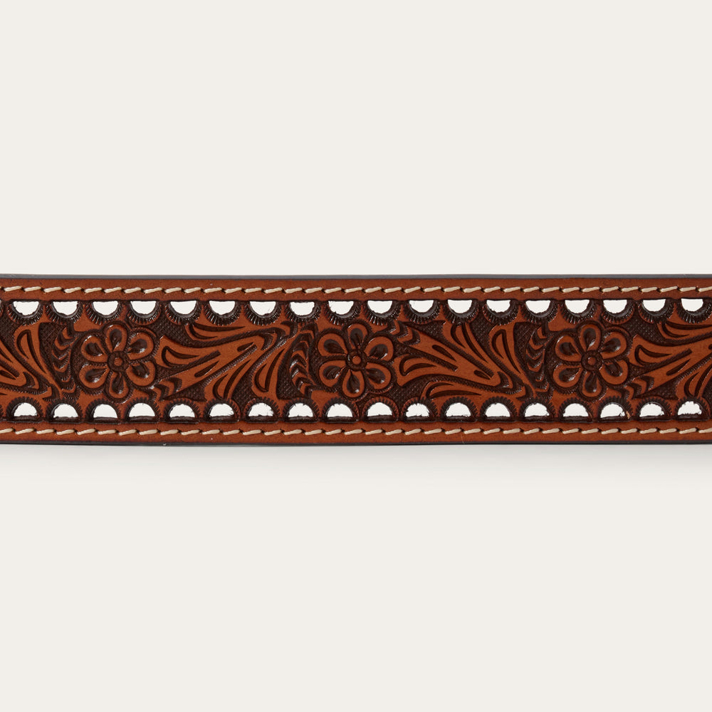 Women's Tooled Belt Natural | Stetson