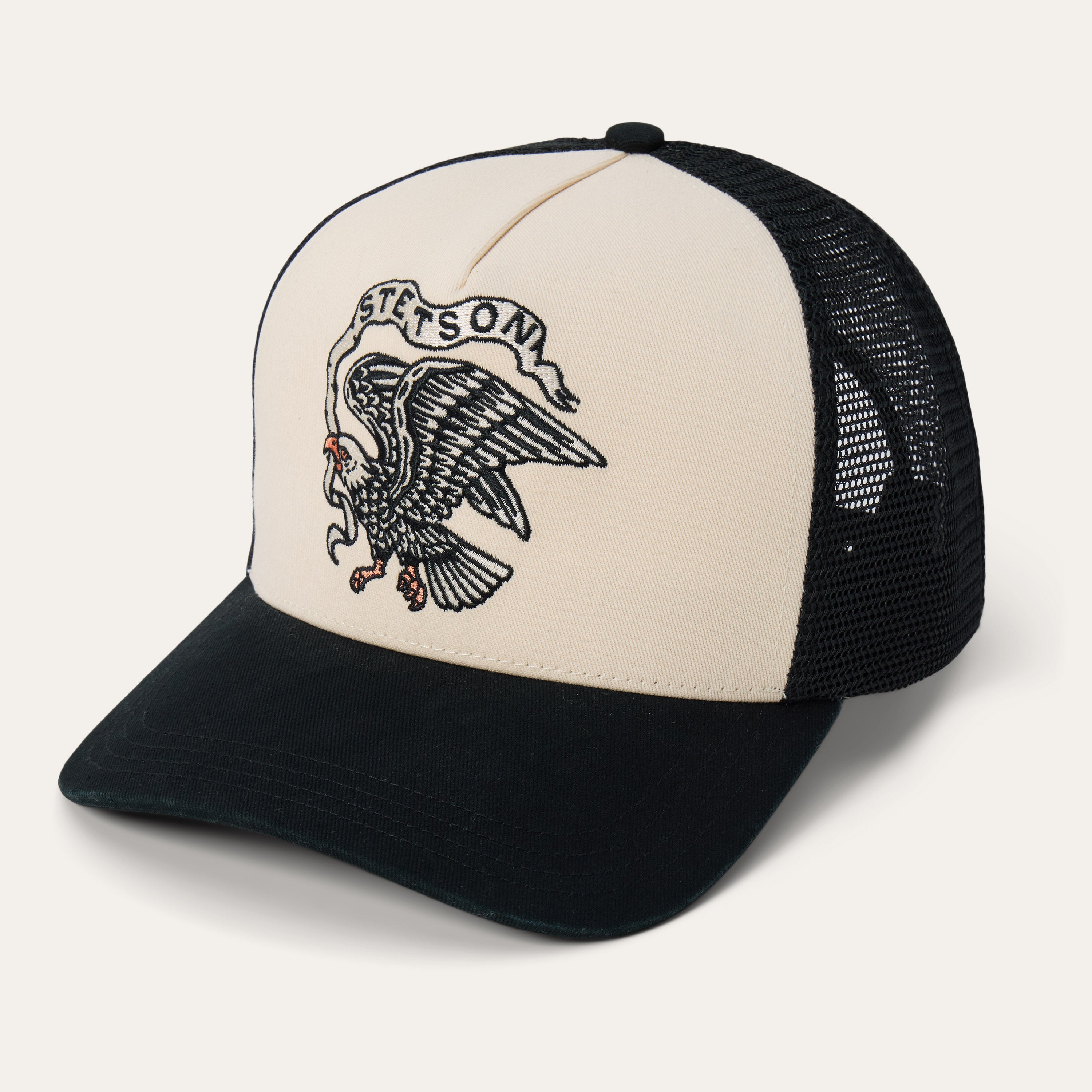 Eagle Trucker Hat Black | Stetson