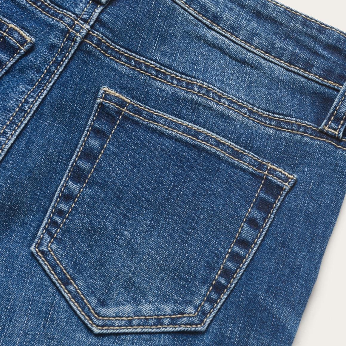 902 High Waist Slim Fit Jean Blue | Women Stetson Denim