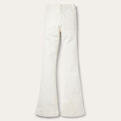 921 High Rise Flare Fit Jean White | Women Stetson Denim