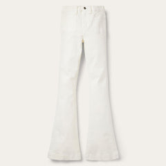 921 High Rise Flare Fit Jean White | Women Stetson Denim