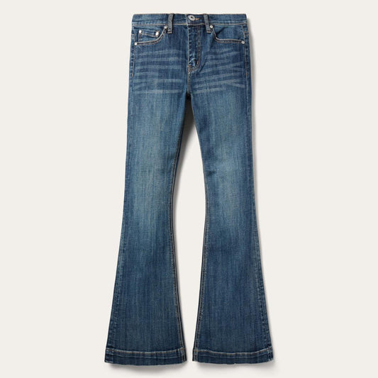 921 High Rise Flare Jeans Blue | Women Stetson Denim