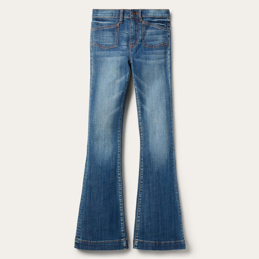 921 High Rise Flare Jeans Blue | Women Stetson Denim