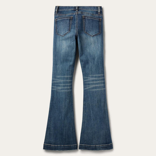 921 High Rise Flare Jeans Blue | Women Stetson Denim
