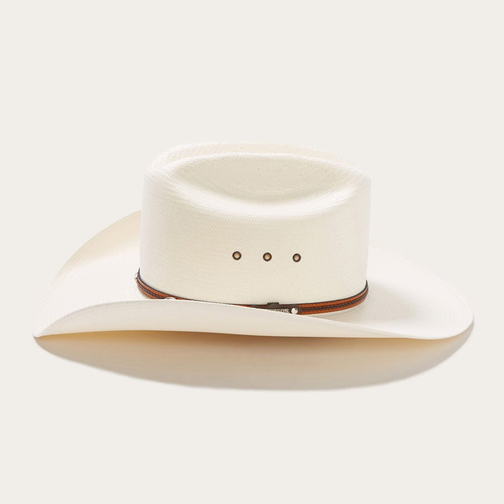 Alamo 8X Straw Cowboy Hat Natural | Men/Women Stetson Western