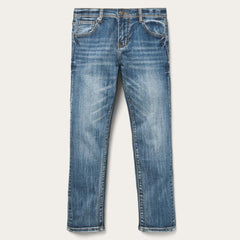 Ankle-Length Boyfriend Fit Jean Blue | Women Stetson Denim