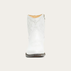 Annika Boots White | Women Stetson Shorties