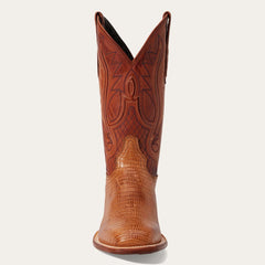 Arlington Teju Boot Tan | Men Stetson Exotics