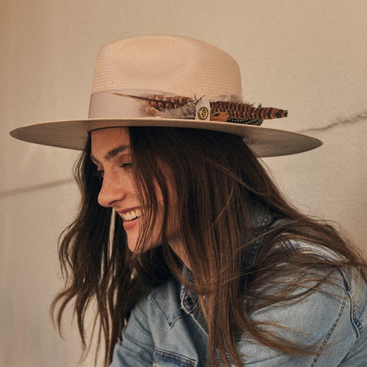 Atacama Straw Fedora Silverbelly | Men/Women Stetson Fedora