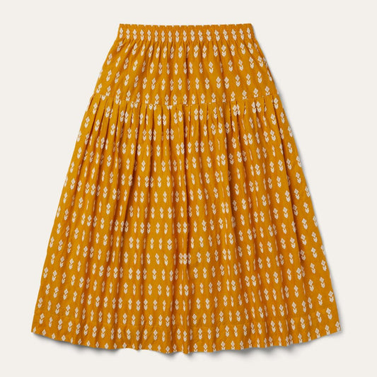 Aztec Skirt Yellow | Women Stetson Skirts &amp; Shorts
