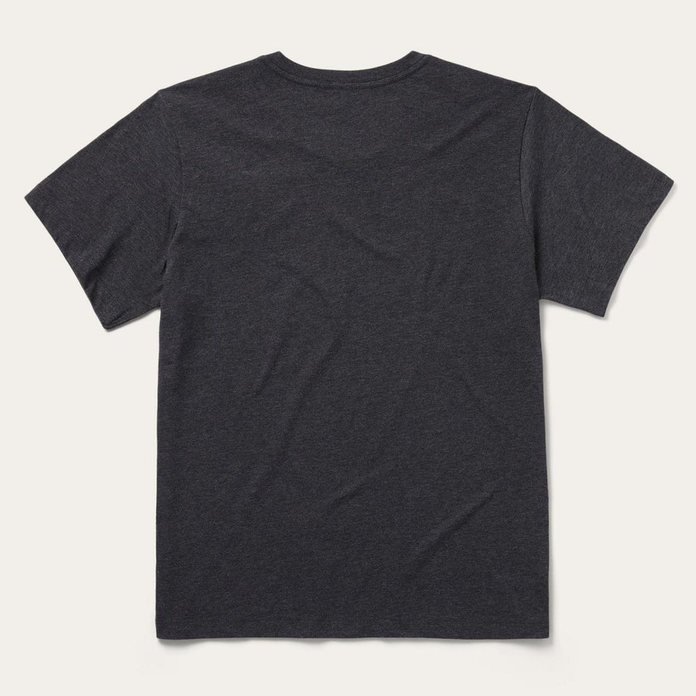 Bison Spirit Graphic Tee Black | Men Stetson Tees
