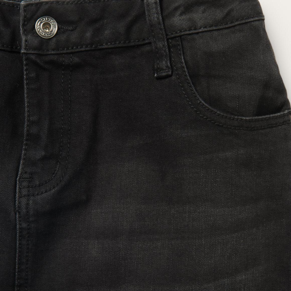 Black Denim 5-Pocket Skirt Black | Women Stetson Skirts &amp; Shorts