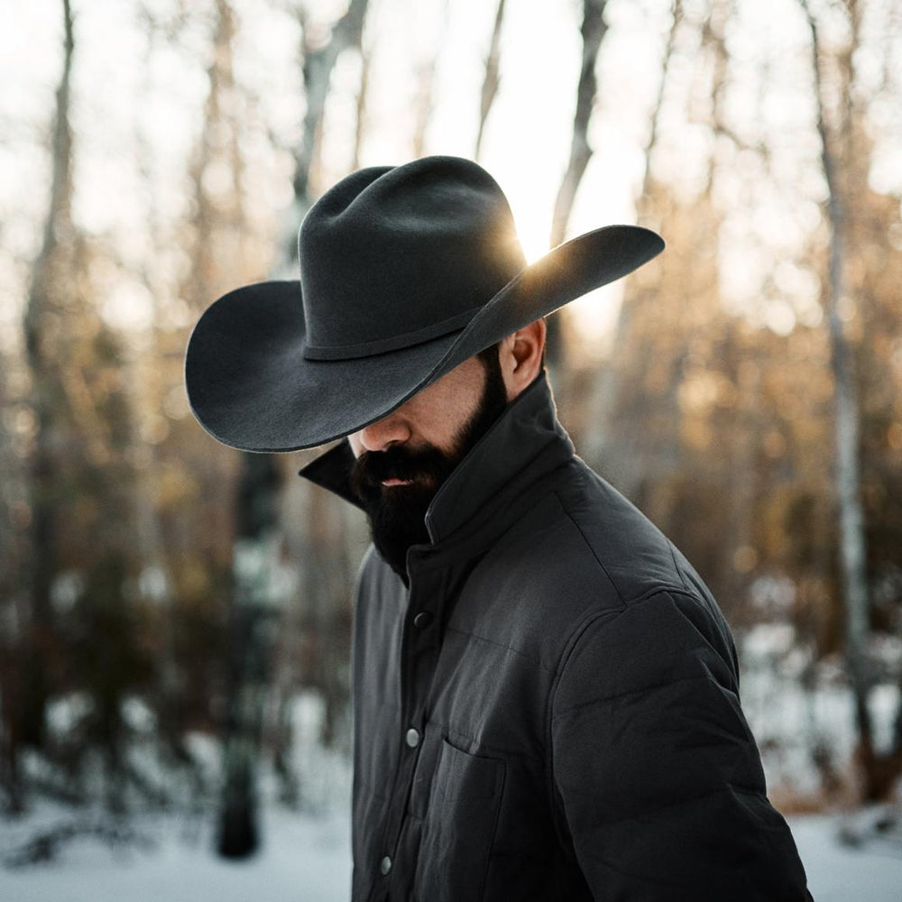 Brenham 4X Cowboy Hat Granite | Men/Women Stetson Western