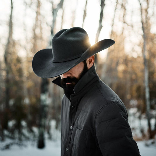 Brenham 4X Cowboy Hat Granite | Men/Women Stetson Western