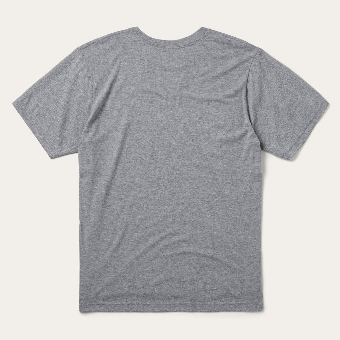 Bronco Rider Graphic Tee Grey | Men Stetson Tees