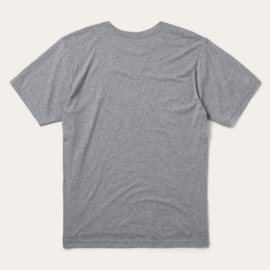 Bronco Rider Graphic Tee Grey | Men Stetson Tees