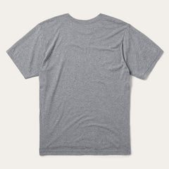 Bronco Rider Graphic Tee Grey | Men Stetson Tees