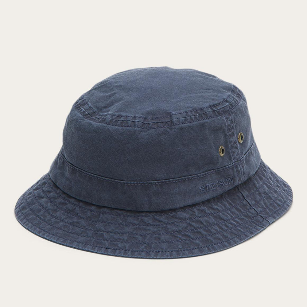 Bucket Delave Organic Cotton Blue | Men/Women Stetson Outdoor