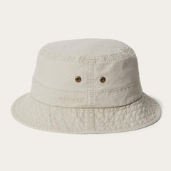 Bucket Delave Organic Cotton Off White | Men/Women Stetson Caps &amp; Truckers