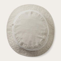 Bucket Delave Organic Cotton Off White | Men/Women Stetson Caps &amp; Truckers