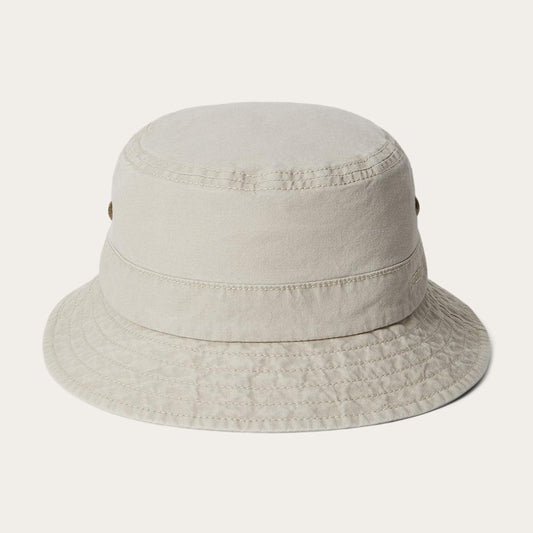 Bucket Delave Organic Cotton Off White | Men/Women Stetson Caps &amp; Truckers