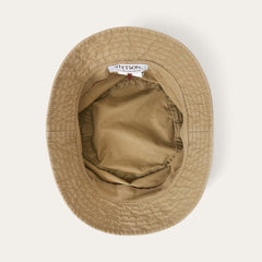 Bucket Delave Organic Cotton Olive | Men/Women Stetson Caps &amp; Truckers