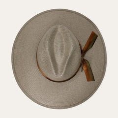 Caelus Straw Fedora Seafoam | Men/Women Stetson Fedora