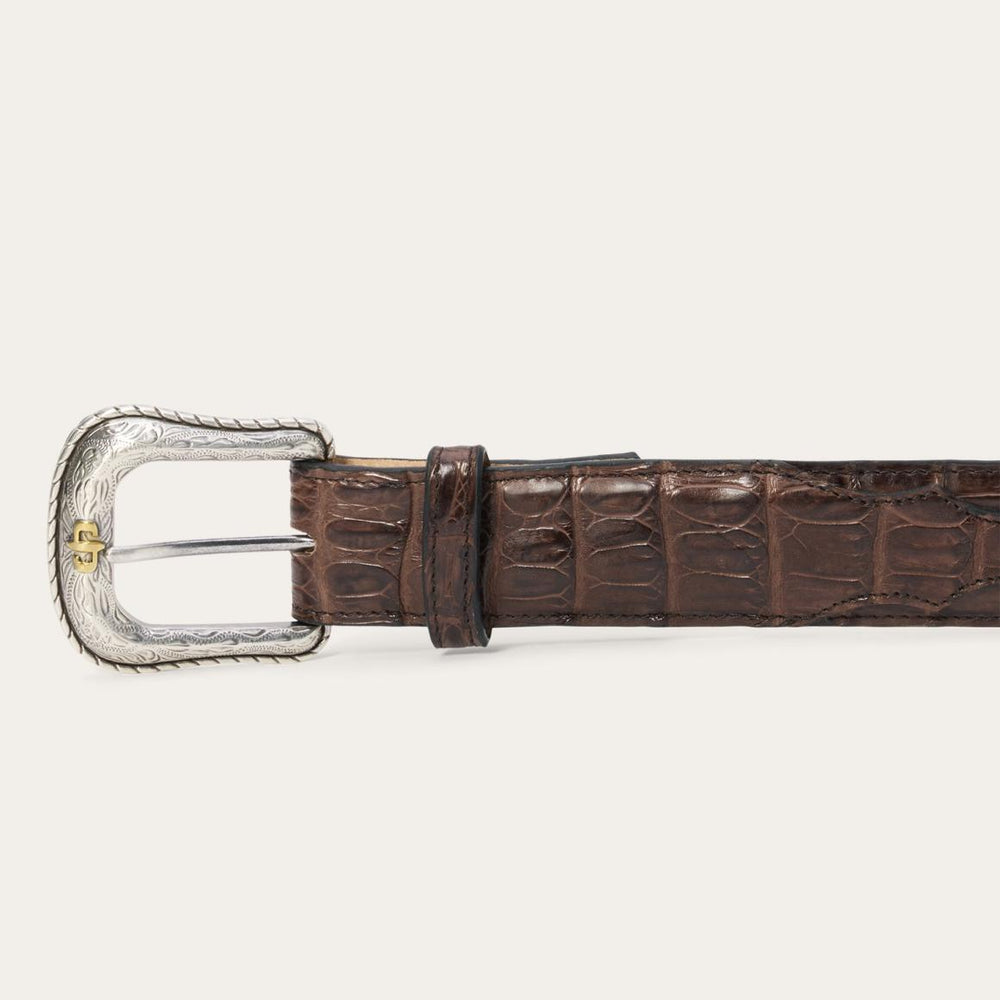 Caiman Western Tab Belt Cigar Classic | Men Stetson Belts