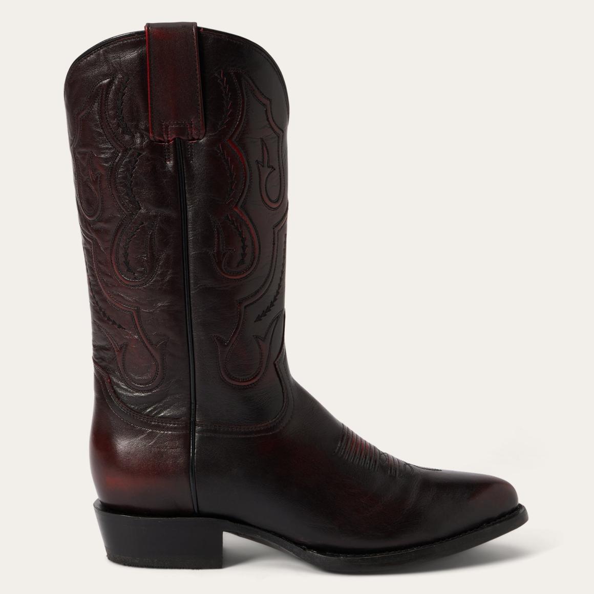 Carlisle Western Boots Black Cherry | Men Stetson Western