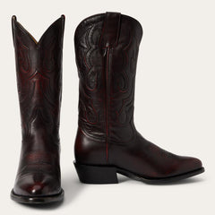 Carlisle Western Boots Black Cherry | Men Stetson Western