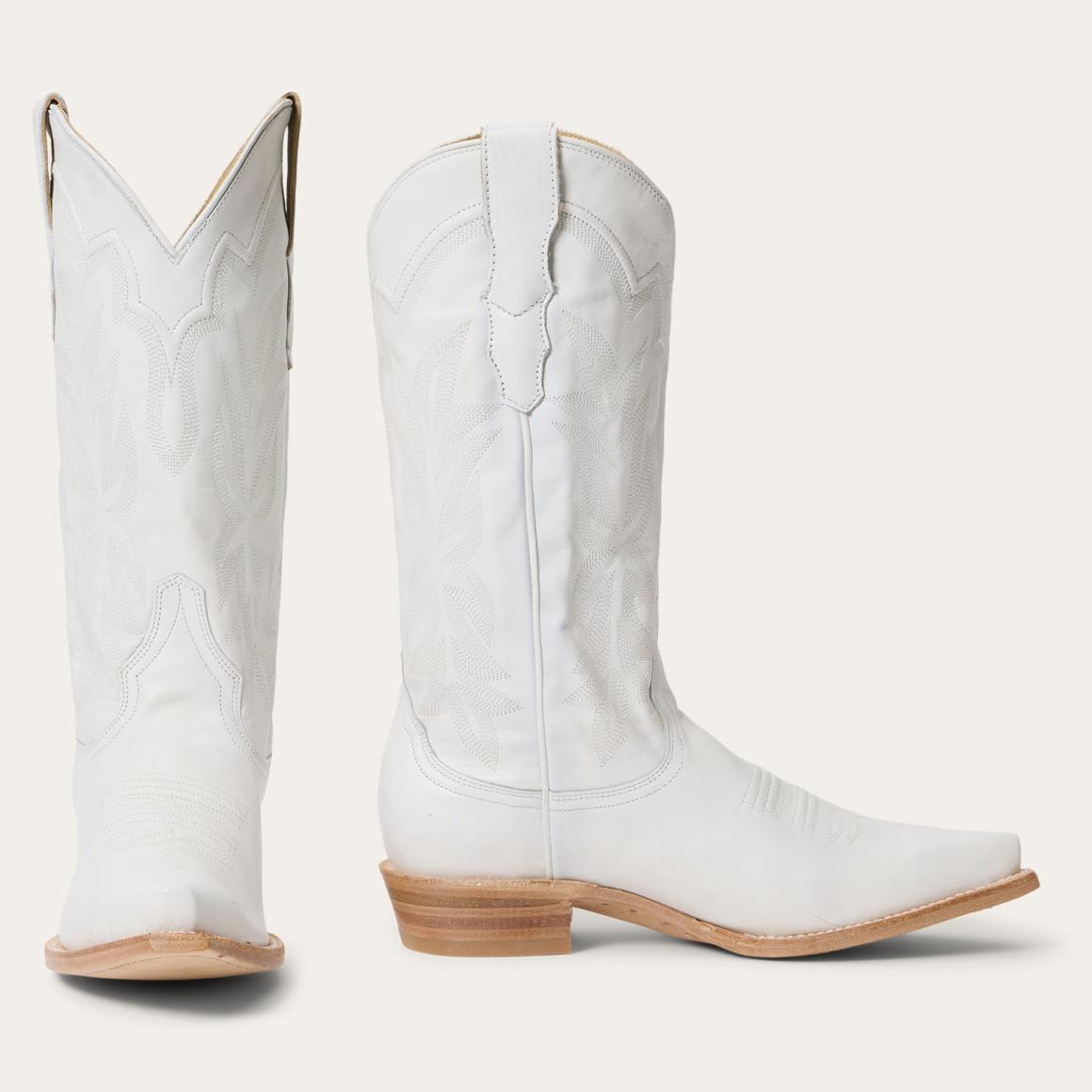 Casey Boots White | Women Stetson Western