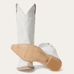 Casey Boots White | Women Stetson Western