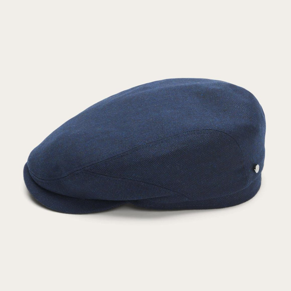 Cashmere &amp; Silk Driver Cap Blue | Men/Women Stetson Caps &amp; Truckers