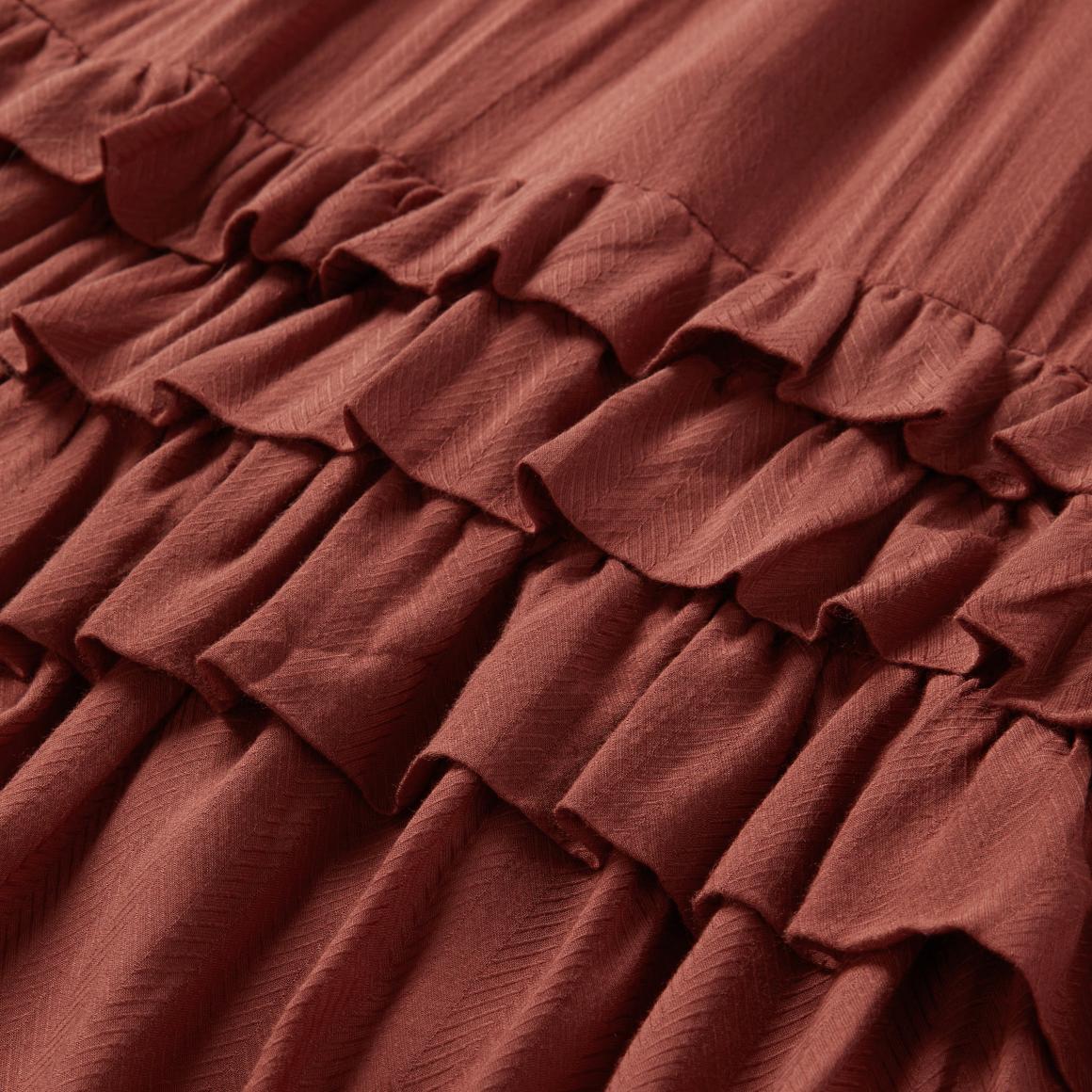 Cinnamon Herringbone Dress Brown | Women Stetson Midi