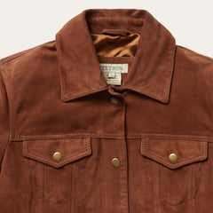 Classic Bomber Jacket Brown | Women Stetson Jackets