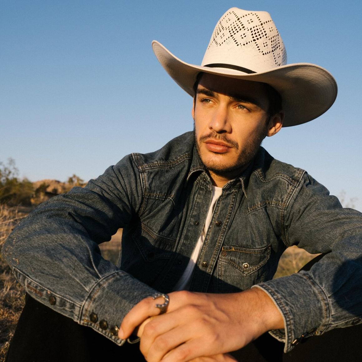 Classic Denim Shirt Blue | Men Stetson Western Shirts