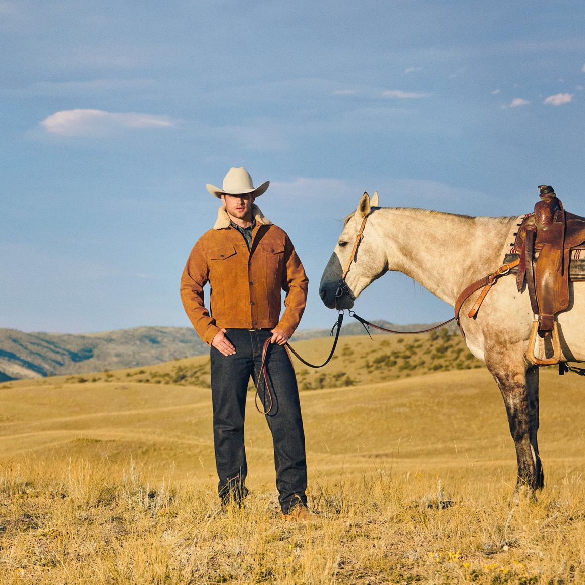 Classic Suede Jacket Tan | Men Stetson Jackets