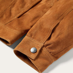 Classic Suede Jacket Tan | Men Stetson Jackets
