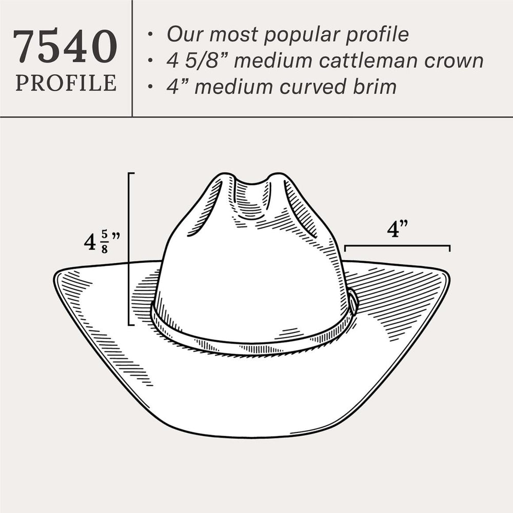 Corral 4X Cowboy Hat Chocolate | Men/Women Stetson Western