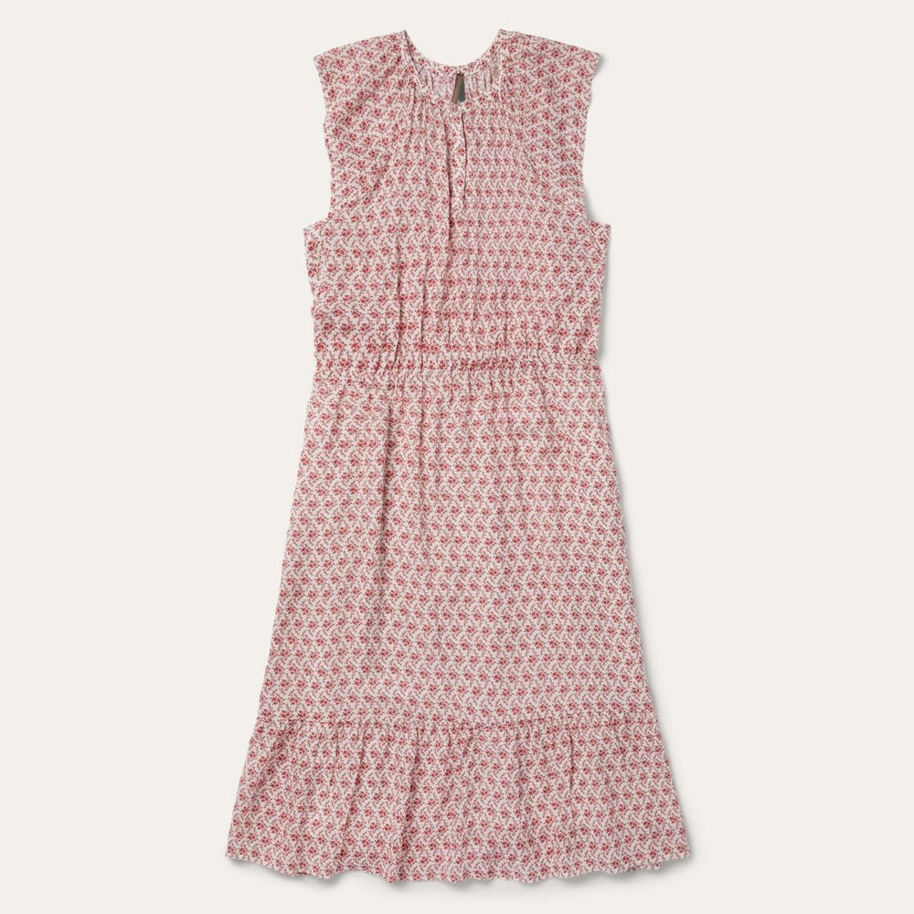 Cottage Floral Dress Red | Women Stetson Midi