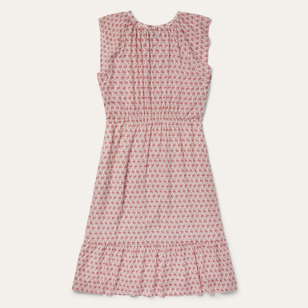 Cottage Floral Dress Red | Women Stetson Midi
