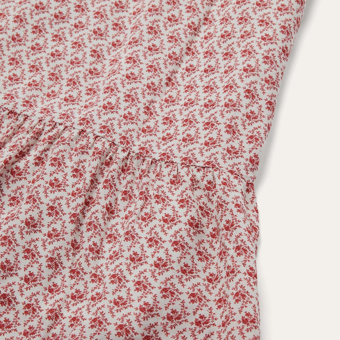 Cottage Floral Dress Red | Women Stetson Midi