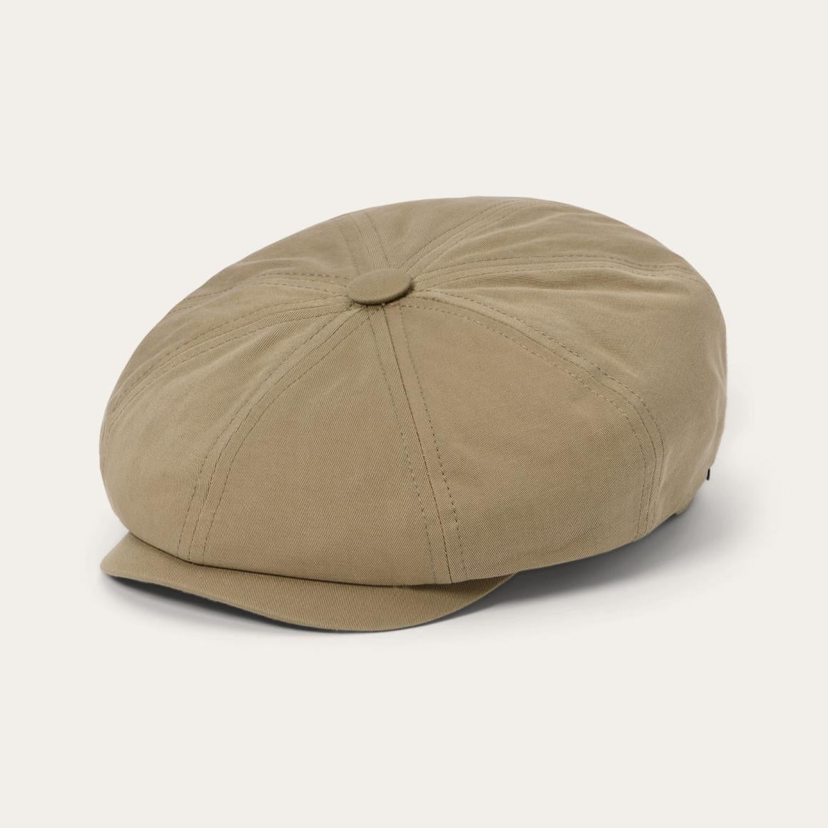 Cotton Hatteras Khaki | Men/Women Stetson Caps &amp; Truckers