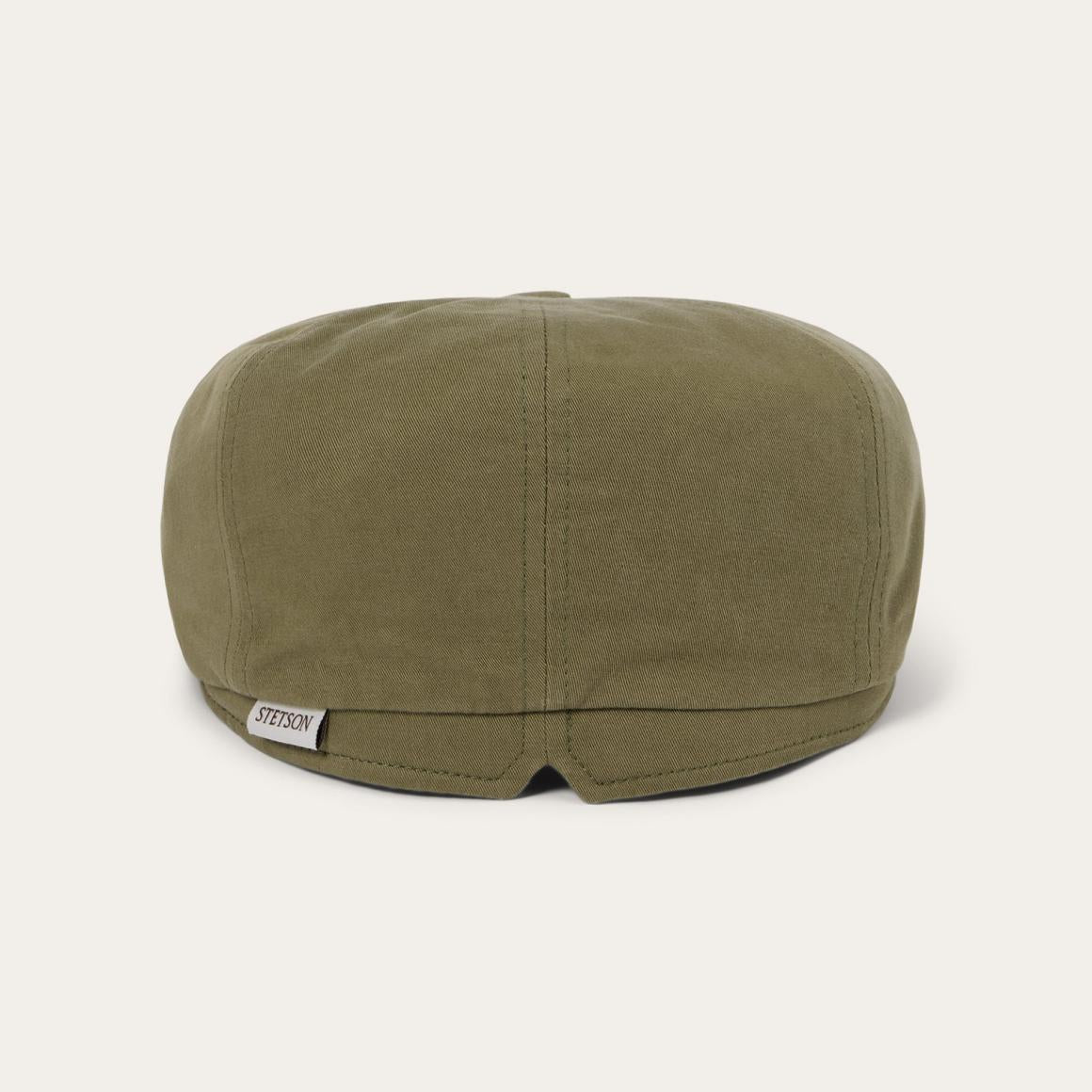 Cotton Hatteras Olive | Men/Women Stetson Caps &amp; Truckers