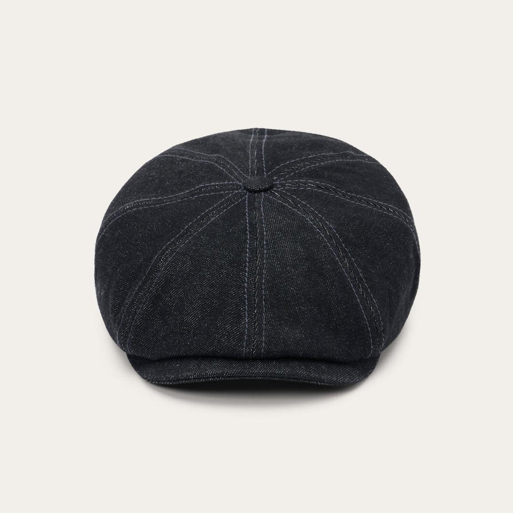 Denim Hatteras Cap Black Denim | Men/Women Stetson Caps &amp; Truckers