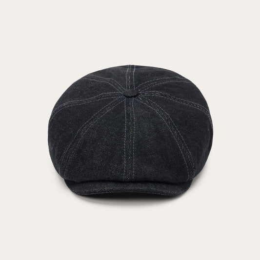 Denim Hatteras Cap Black Denim | Men/Women Stetson Caps &amp; Truckers