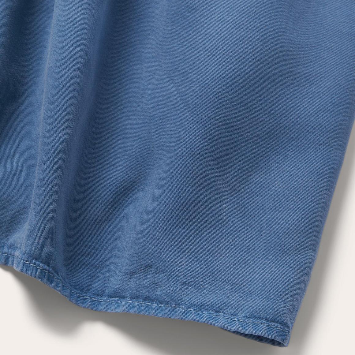 Denim Long Three Tiered Dress Blue | Women Stetson Midi