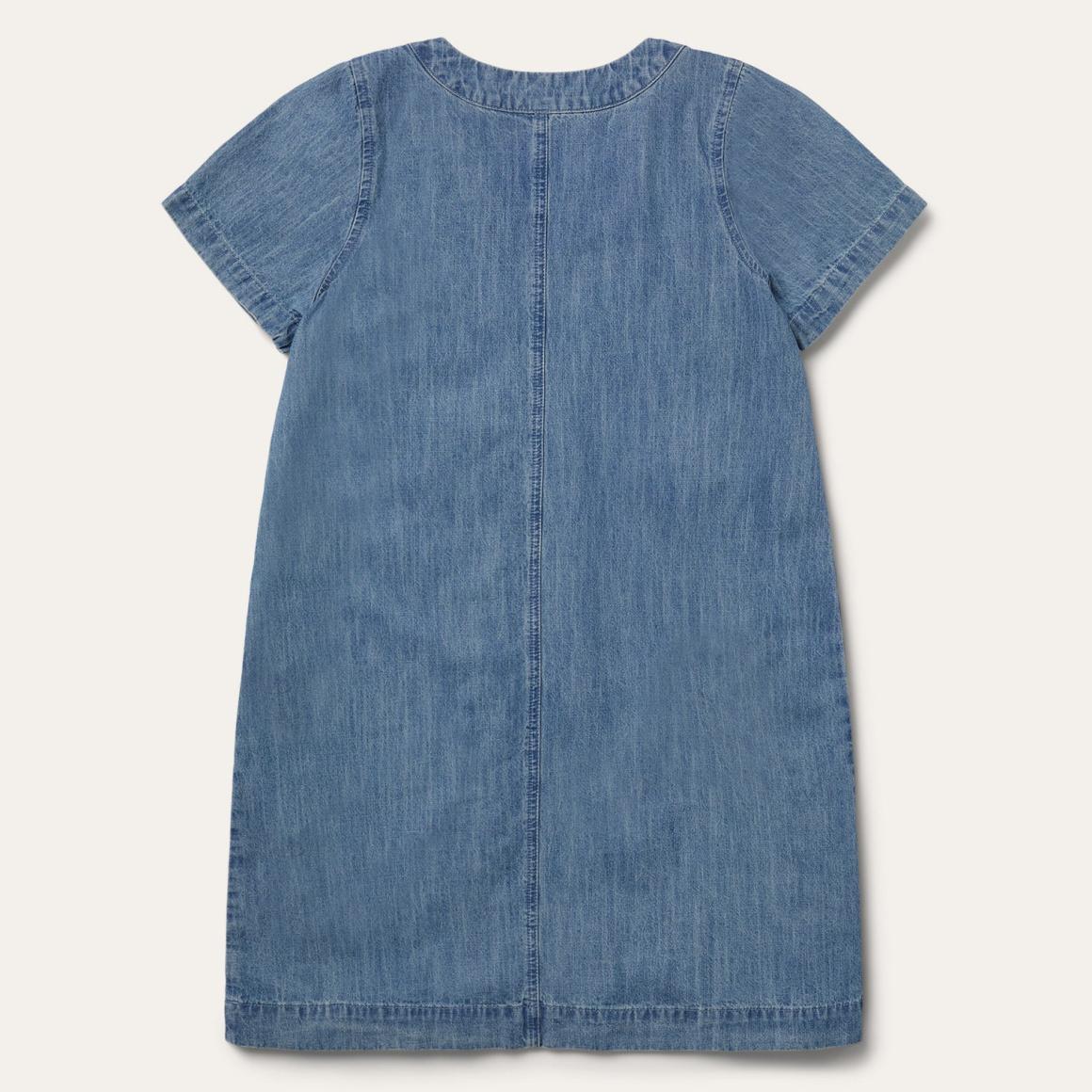 Denim Swing Dress Blue | Women Stetson Mini