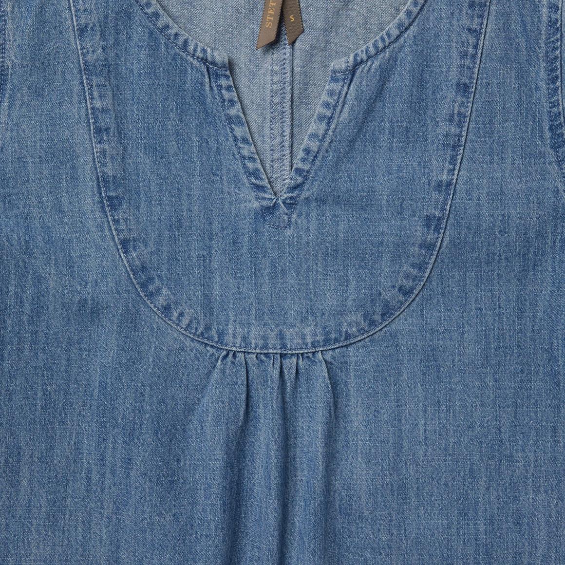 Denim Swing Dress Blue | Women Stetson Mini